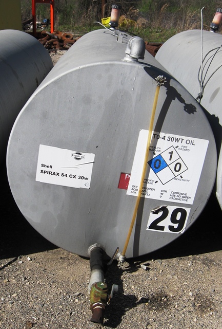  Metal Horizontal Cylinderical Tank (DH29)